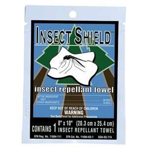  DYM91401   INSECT SHIELD Insect Repellent Towel Office 