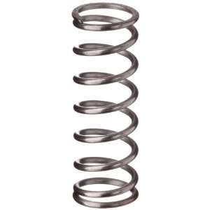 Compression Spring, 302 Stainless Steel, Inch, 0.3 OD, 0.032 Wire 