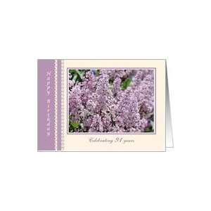  91st Birthday   Lilac flowers. Card Toys & Games