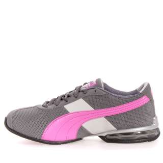 Puma Womens Cell Turnin Perf Leather Running Athletic Shoes  