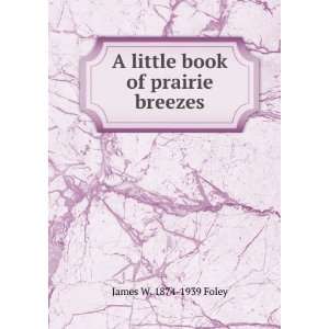  A little book of prairie breezes James W. 1874 1939 Foley Books