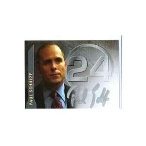   autographed trading card 24 TV Show Ryan Chapelle