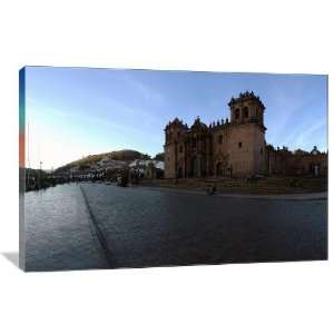 Cusco Plaza de Armas, Peru   Gallery Wrapped Canvas   Museum Quality 