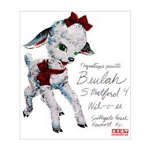  BEULAH   Limited Edition Concert Poster   by Print Mafia 