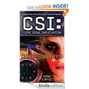 CSI Crime Scene Investigation Dark Sundays Donn Cortez  