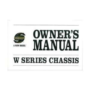  2007 WORKHORSE W SERIES Chassis Owners Manual Automotive