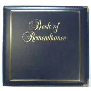  Executive Book of Remembrance Binder, Navy