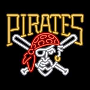   Pirates Official MLB Bar/Club Neon Light Sign