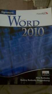  Signature Microsoft Word 2010 w/ Student Resources Cd 
