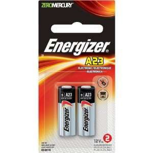  NEW ENERGIZER A23 12V BATTERY 2 PKZERO MERCURY (Batteries 