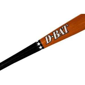  D Bat Pro Cut A27 Two Tone Baseball Bats BLACK/ORANGE 31 