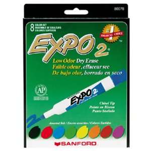  Quality value Marker Expo 2 Dry Erase 8 Color By Newell 