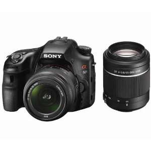 Sony Alpha SLT A57 SLR Digital Camera (Dual Lens Kit) w/ 18 55mm & 55 