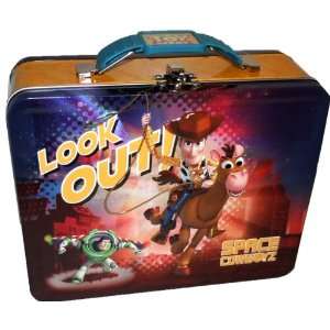   Toy Story Woody and Buzz Space Cowboyz Carry All Lunch Box Toys
