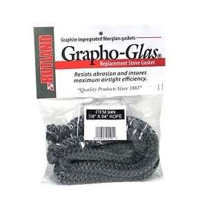  Grapho Glas Woodstove Gasket   7/8 Diam