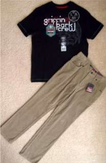 NWT New Boys Fall Trendy School Corduroy Outfit 12 Arizona Tony Hawk $ 
