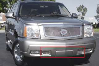 Escalade Upper Class Polished Mesh Bumper Grille Grill  