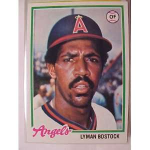  1978 Topps #655 Lyman Bostock [Misc.]