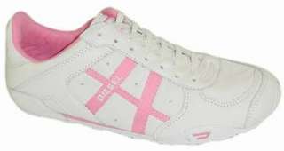 DIESEL Avy Womens Shoes Size US 10 EU 41 White / Pink  