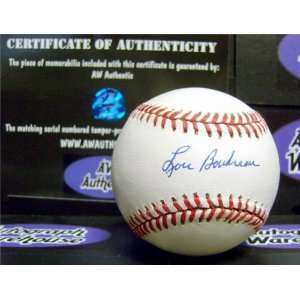  Lou Boudreau Autographed/Hand Signed MLB Baseball Sports 