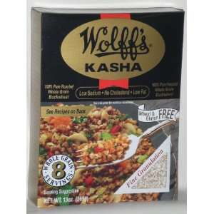 Wolffs Kasha, Fine Granulation, 13 Oz Grocery & Gourmet Food