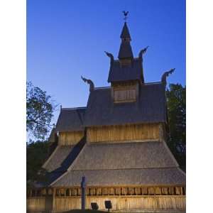  Stave Church at the Hjemkomst Center, Moorhead City, Minnesota 