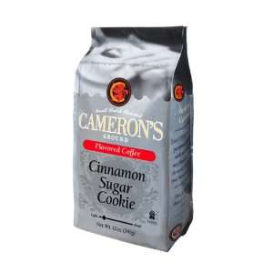 CAMERONS Sugar Cookie Ground Coffee, Cinnamon, 12 Ounce  