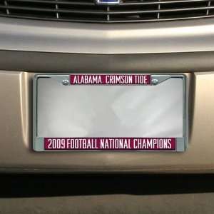  Alabama Crimson Tide 2009 BCS National Champions Laser 