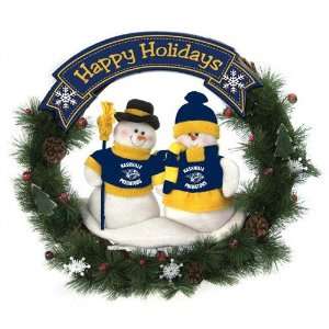  Nashville Predators Team Snowman Christmas Wreath Sports 