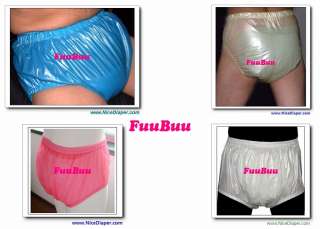 4x2201 ADULT BABY DIAPERS INCONTINENCE PLASTIC PANTS 4c  