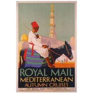  Royal Mail Mediterranean   Poster by Percy Padden (16x24 