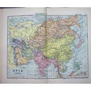    Colour Map C1882 Asia Arabia Philippine Japan India