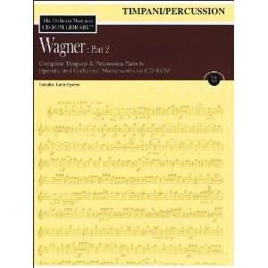   Library Vol 12 Wagner Part 2 Timpani/Percussion Musical Instruments