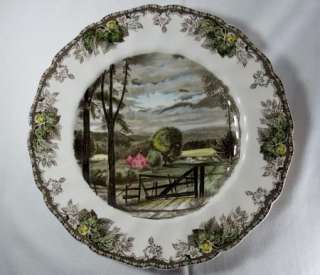 Johnson Brothers The Friendly Village Dinner Plate The Hayfield  