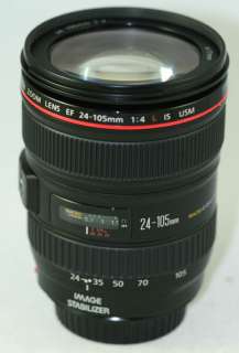 NEW Canon EF 24 105mm f/4L IS USM Lens kit 7D 1D 1DS  