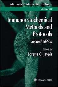 Immunocytochemical Methods and Protocols, Vol. 115, (0896035700 