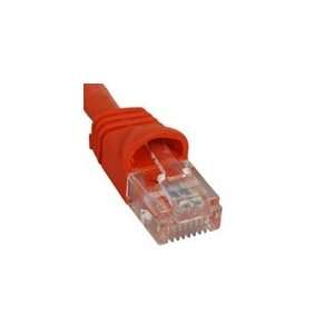   PATCH CORD, CAT 5e, MOLDED BOOT, 14 OR Stock# ICPCSJ14OR Electronics