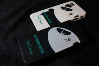 2pcs Pair Xslim Panda Couple Apple iPhone 4 Cases O050  