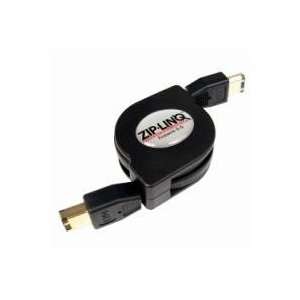  Premium Retractable 6Pin to 6Pin Firewire Cable 