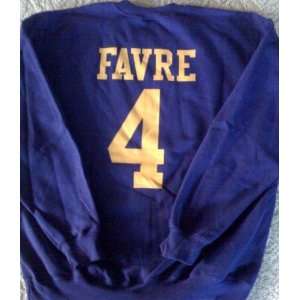  Brett Vikings Farve #4 Minnesota Sweat shirt M Sports 