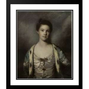   Portrait of Bridget Moris in a White Silk Dress