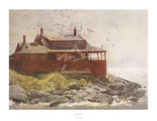 James Wyeth The Red House Print Americana  