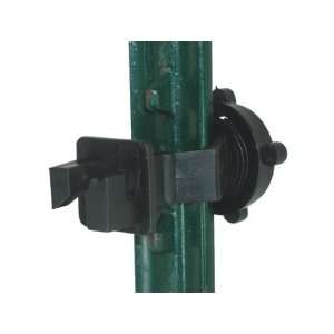   Electric Fence Insulator for Polywire/wire   Black