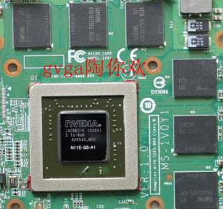   GeForce GTX 460M MXM 3.0b VGA Card 1.5GB DDR5 GTX 260M 460M upgrade