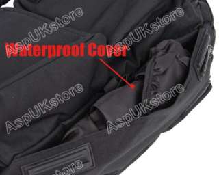 Airsoft Tactical Trip Hand Shoulder Bag Briefcase BK AG  