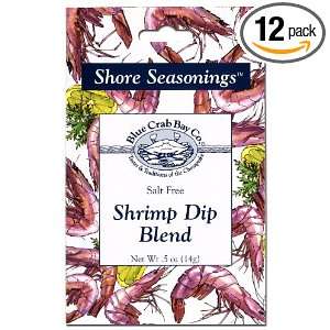 Blue Crab Bay Co. Shrimp Dip Blend, 0.5 Ounces (Pack of 12)  