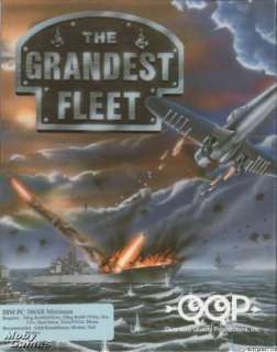 The Grandest Fleet PC CD naval WWII strategy war game  