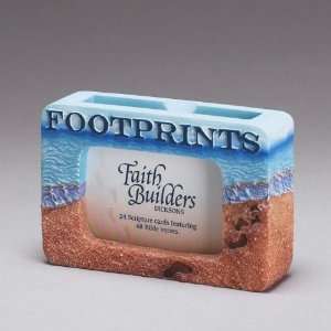  Footprints in the Sand Scripture Card Holder Everything 