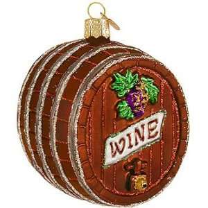  Wine Barrel Ornament
