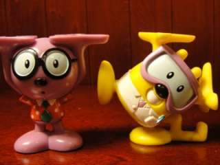 Wow Wow Wubbzy Toys Figures Walden Nick Jr Nickelodeon LOT of 4 Kooky 